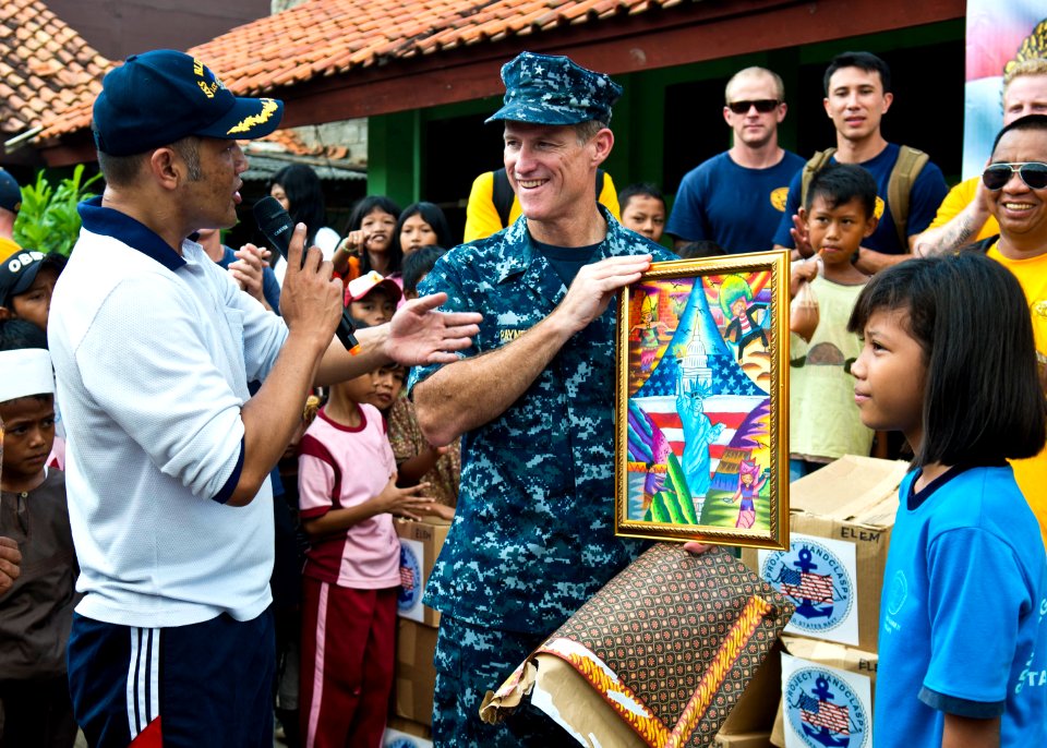 Rear Adm. Payne in Jakarta, Indonesia, for CARAT 2013. (8792310059)