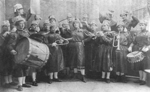 Ravensburg Fastnacht 1896 New-Yorker Damenkapelle