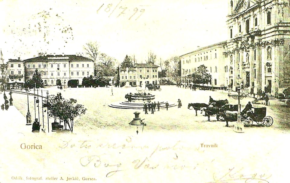 Razglednica Gorice 1899