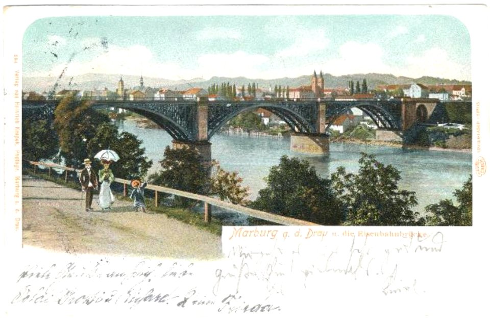Razglednica Maribora 1902 (2)