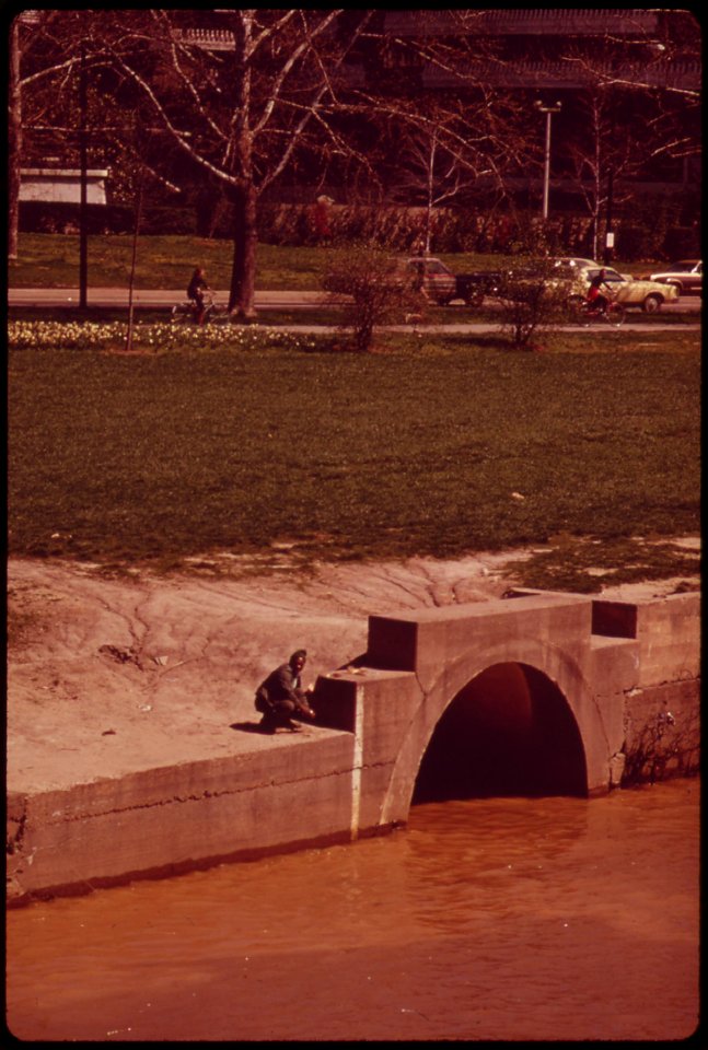 Raw-sewage-flows-into-the-potomac-at-georgetown-gap-april-1973 7461351424 o