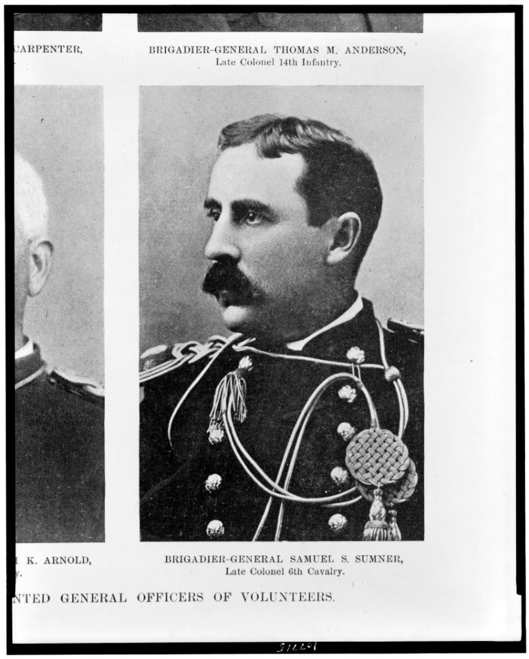 Recent promotions in the U.S. Army-newly appointed general officers of volunteers. Brigadier-General Samuel S. Sumner, late colonel 6th Cavalry LCCN93505856