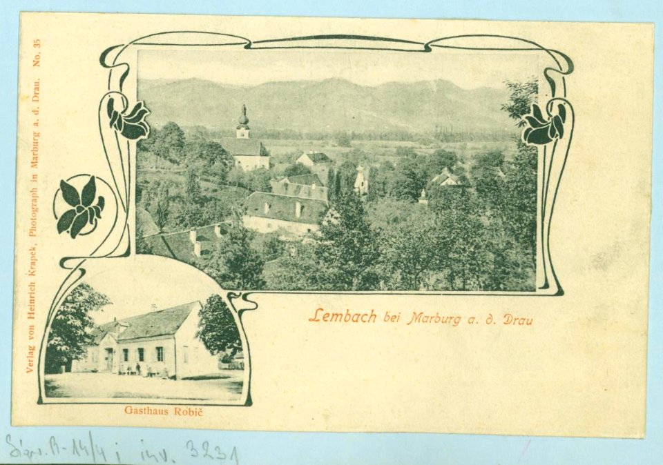 Razglednice Maribora, ki jih je leta 1903 uredil dr. Amand Rak (240)