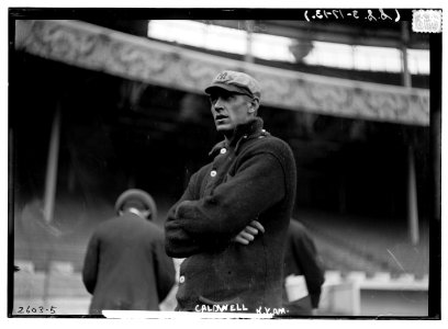 Ray Caldwell, New York AL, at Polo Grounds, NY (baseball) LCCN2014692223