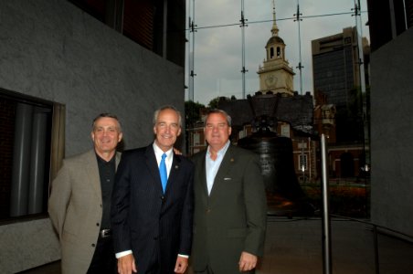 Reception at Independence National Historical Park for attendees at the National Governors Association in Philadelphia