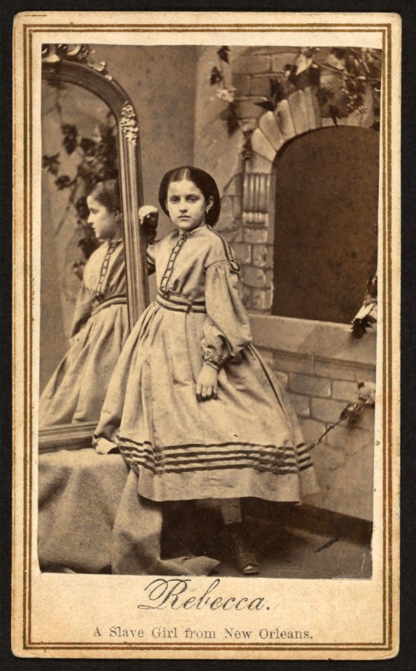 Rebecca, a slave girl from New Orleans - Chas. Paxson, photographer, N.Y. LCCN2010647891