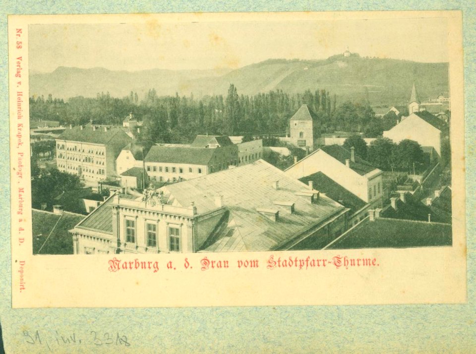 Razglednice Maribora, ki jih je leta 1903 uredil dr. Amand Rak (327)