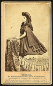 Rebecca, an emancipated slave from New Orleans - photographed by Kimball, 477 Broadway, N.Y. LCCN2010647843