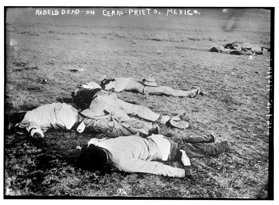 Rebels dead on Cerro Prieto, Mexico LCCN2014689007