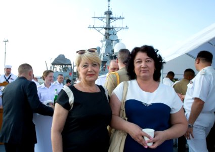 Reception with Ambassador Pyatt Aboard USS ROSS, July 24, 2016 (27966460124)