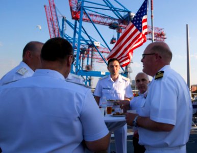 Reception with Ambassador Pyatt Aboard USS ROSS, July 24, 2016 (27966475254)