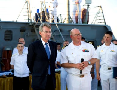 Reception with Ambassador Pyatt Aboard USS ROSS, July 24, 2016 (27968038053)