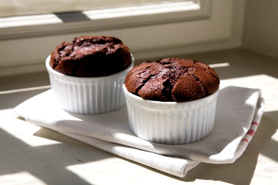 Recept-Chokladsufflé. Utställningen Smak av svunnen tid år 2007 - Hallwylska museet - 86355