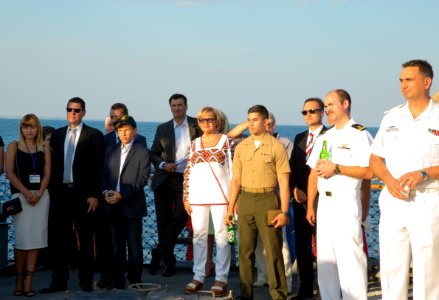 Reception with Ambassador Pyatt Aboard USS ROSS, July 24, 2016 (28477093102)