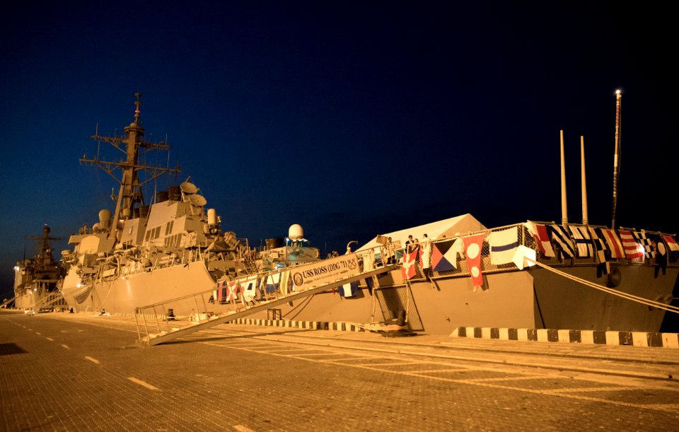 Reception with Ambassador Pyatt Aboard USS ROSS, July 24, 2016 (28550982716)
