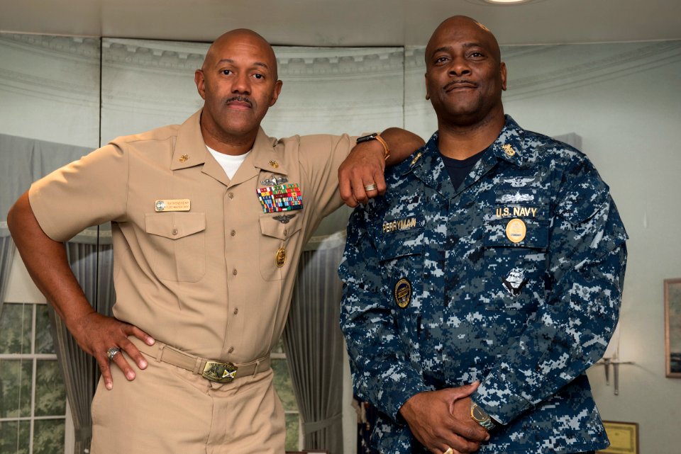 Raymond Kemp and Antonio Perryman 170929-N-SM112-023 (37423919406)
