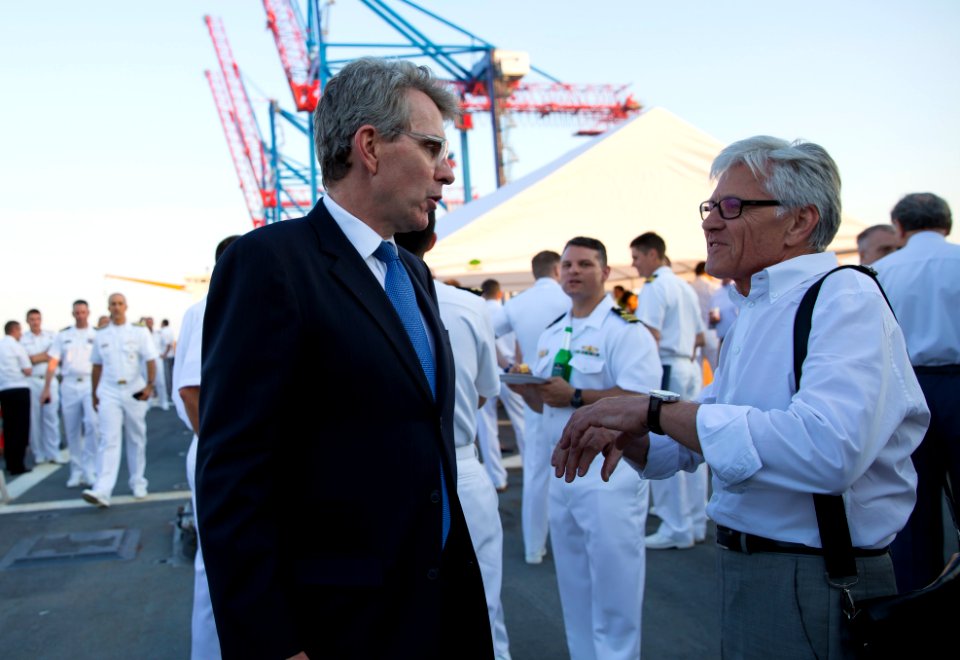 Reception with Ambassador Pyatt Aboard USS ROSS, July 24, 2016 (28583770615)