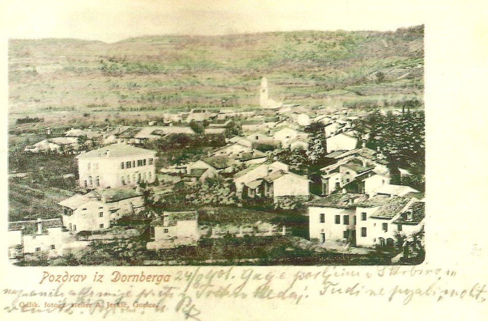Razglednica Dornberka 1901