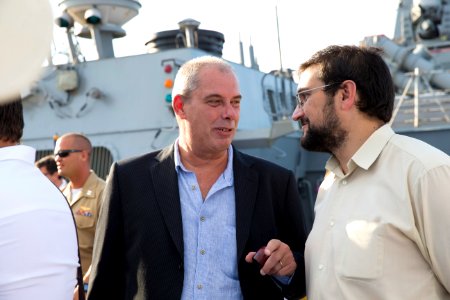 Reception with Ambassador Pyatt Aboard USS ROSS, July 24, 2016 (27966446934)