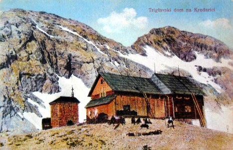 Razglednica Triglavskega doma na Kredarici (2)