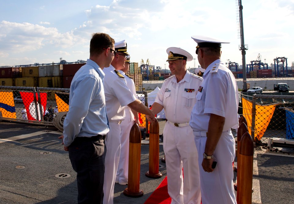 Reception with Ambassador Pyatt Aboard USS ROSS, July 24, 2016 (28299402810)
