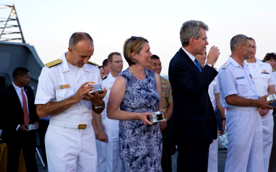 Reception with Ambassador Pyatt Aboard USS ROSS, July 24, 2016 (28299473540)