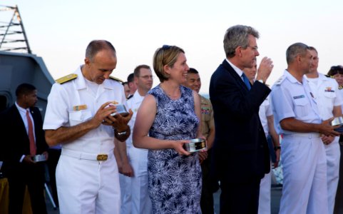 Reception with Ambassador Pyatt Aboard USS ROSS, July 24, 2016 (28299473540)
