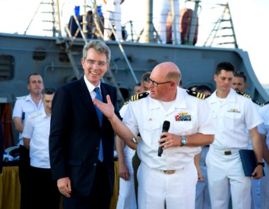 Reception with Ambassador Pyatt Aboard USS ROSS, July 24, 2016 (28477104282)