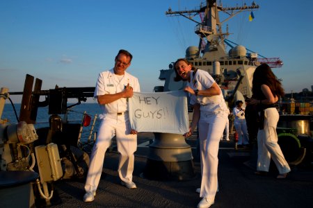 Reception with Ambassador Pyatt Aboard USS ROSS, July 24, 2016 (28477152332)