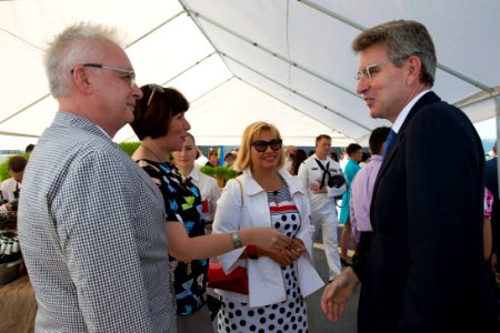 Reception with Ambassador Pyatt Aboard USS ROSS, July 24, 2016 (28505271481)
