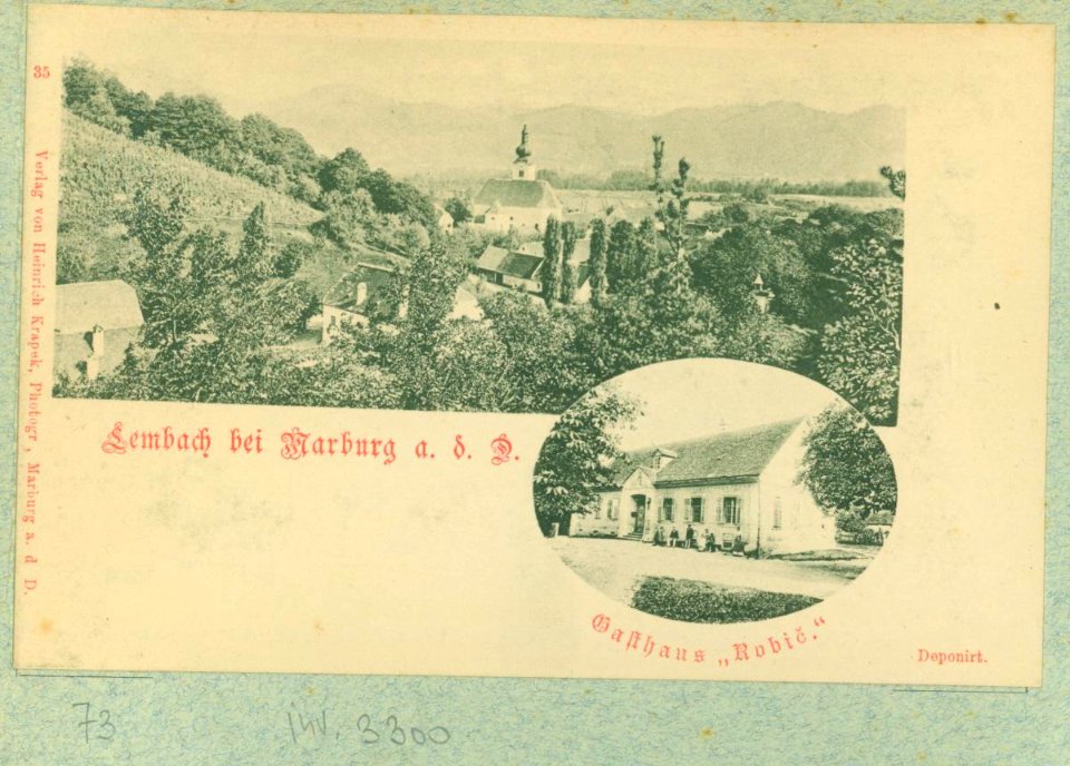 Razglednice Maribora, ki jih je leta 1903 uredil dr. Amand Rak (309)