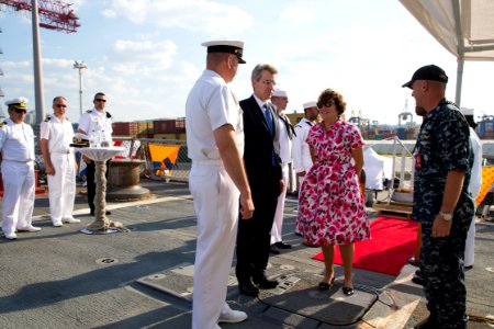 Reception with Ambassador Pyatt Aboard USS ROSS, July 24, 2016 (28550850396)