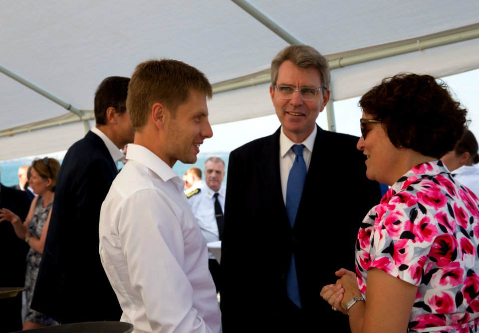 Reception with Ambassador Pyatt Aboard USS ROSS, July 24, 2016 (28550861766)