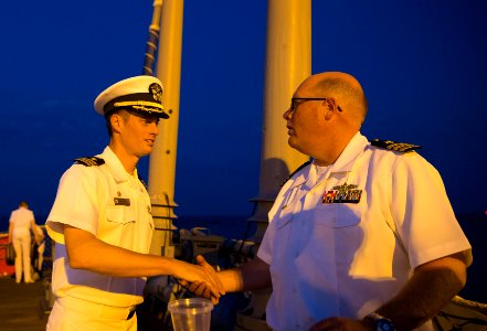 Reception with Ambassador Pyatt Aboard USS ROSS, July 24, 2016 (28550975946)