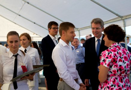 Reception with Ambassador Pyatt Aboard USS ROSS, July 24, 2016 (28583669465)