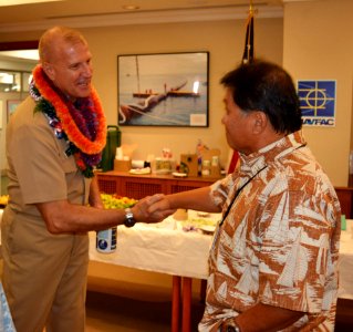Rear Adm. Muilenburg Coffee Hour (21669340168)