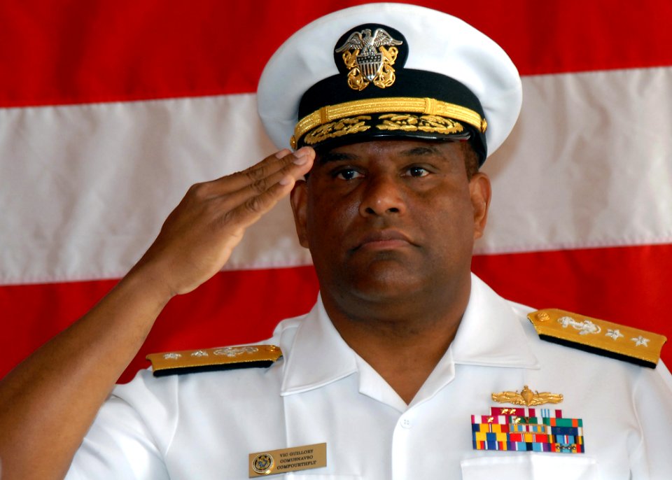 Rear Adm. Victor G. Guillory takes command DVIDS180209