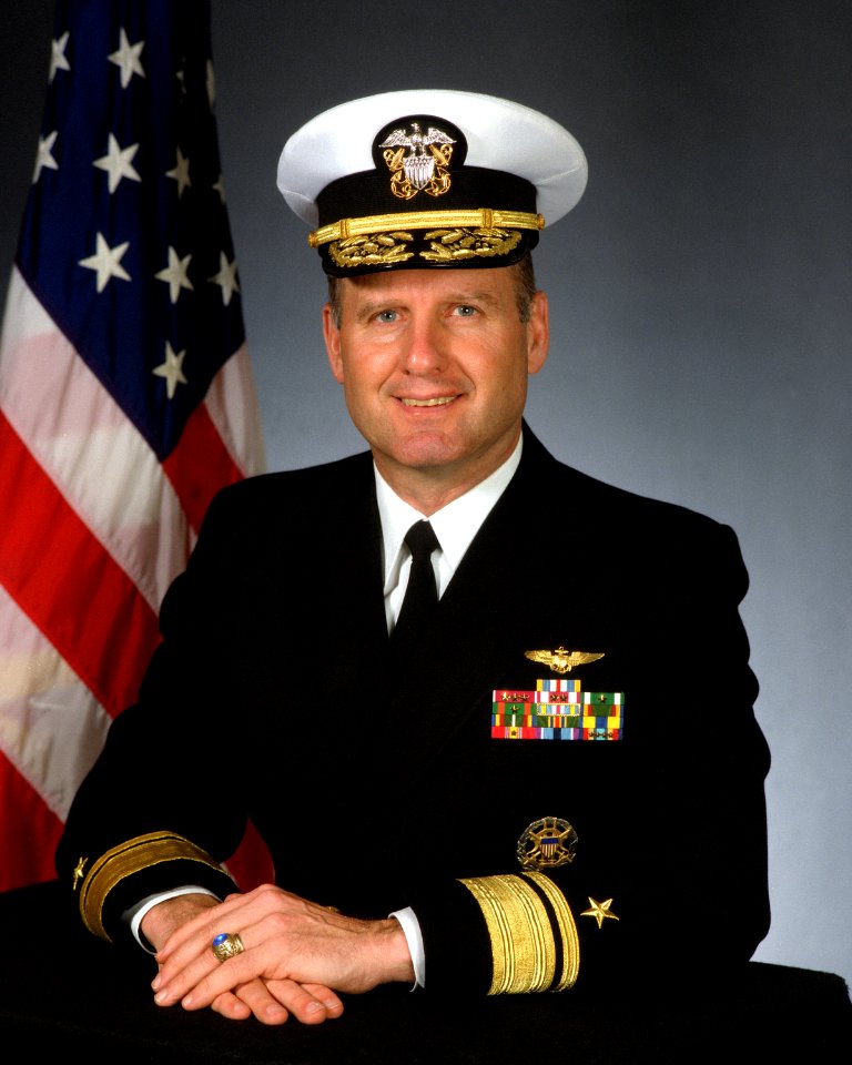 Rear Admiral (upper half) Norbert R. Ryan, USN