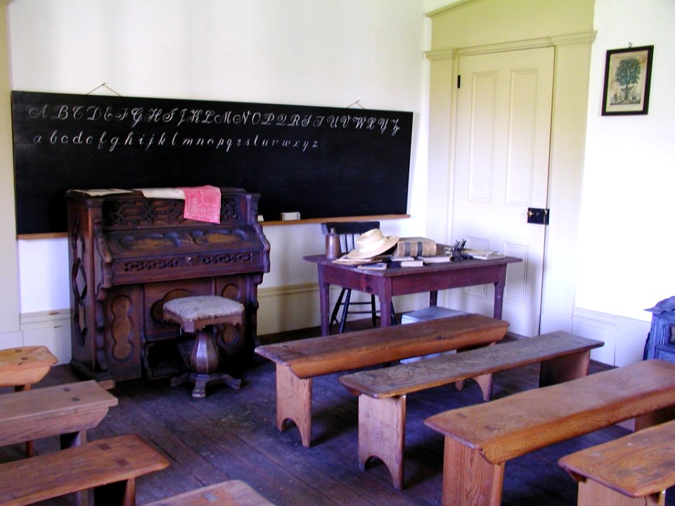 Reconstructed classroom, Storer College