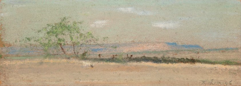 West Texas by Frank Reaugh, pastel