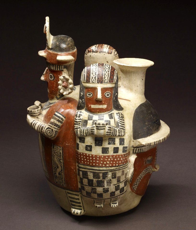 Recuay - Effigy Bottle - Walters 20092037 - Right Side