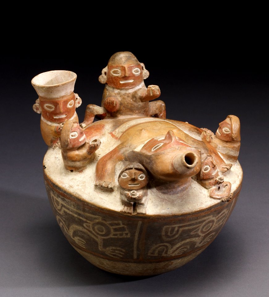 Recuay - Fertility Scene Vessel - Walters 482825
