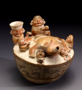 Recuay - Fertility Scene Vessel - Walters 482825