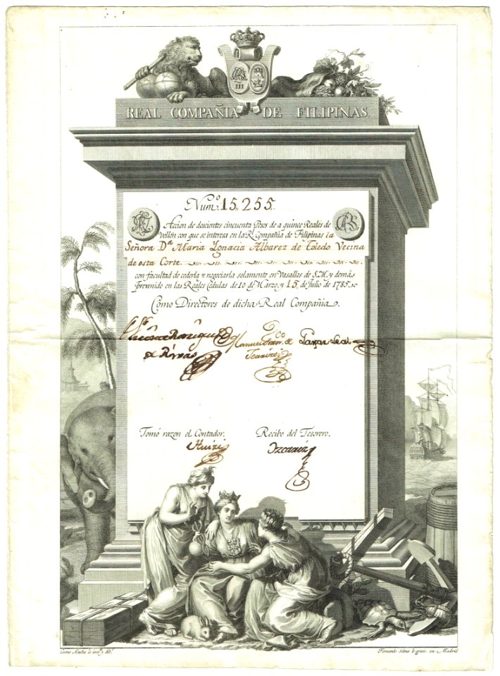 Real Compania de Filipinas 1785