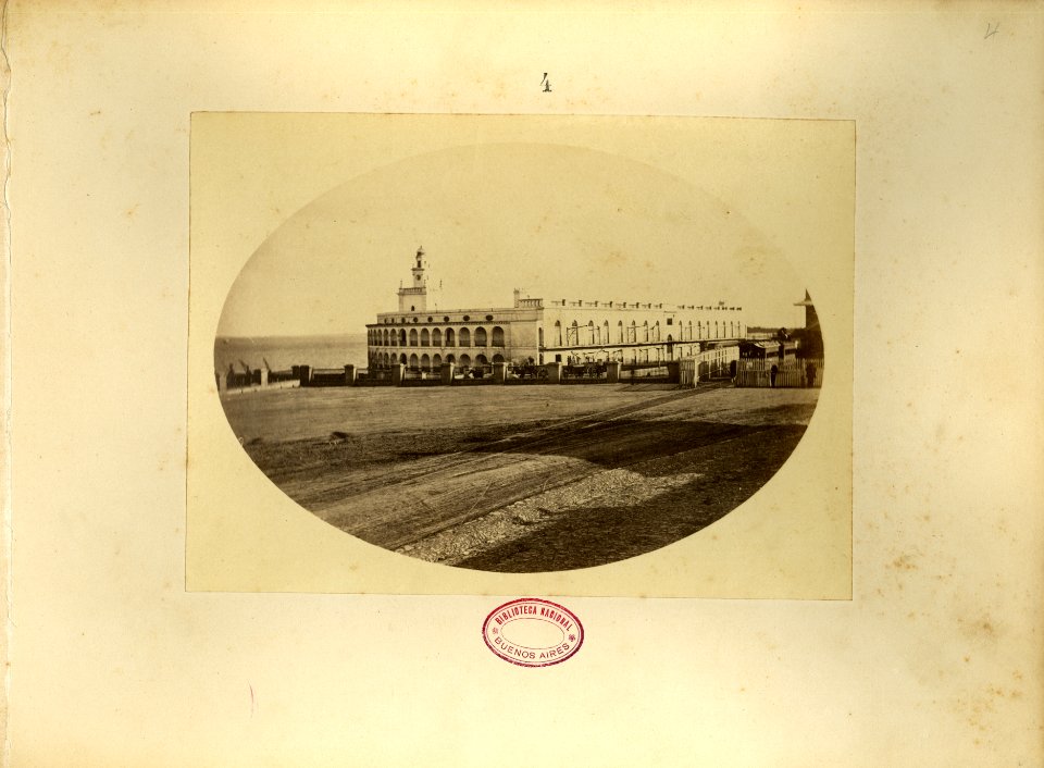 Recuerdos de Buenos Ayres - 4 - Aduana Nueva y Estación del Ferrocarril