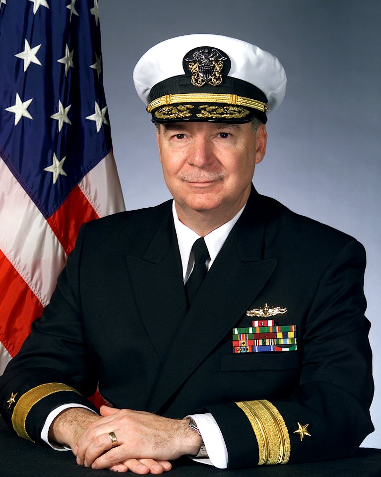Rear Adm. (lower half) Charles T. Bush