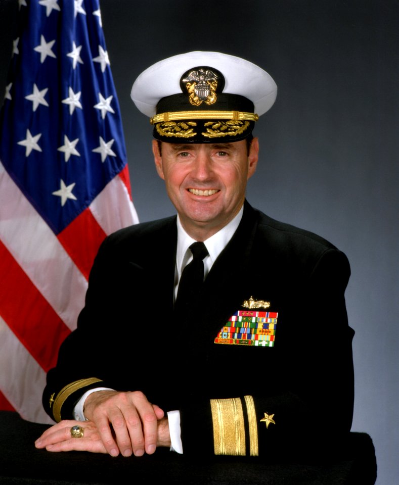 Rear Adm. (upper half) Paul E. Tobin, USN