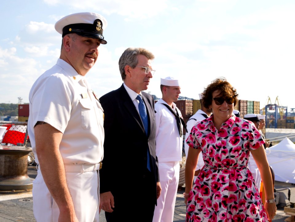 Reception with Ambassador Pyatt Aboard USS ROSS, July 24, 2016 (27966420744)
