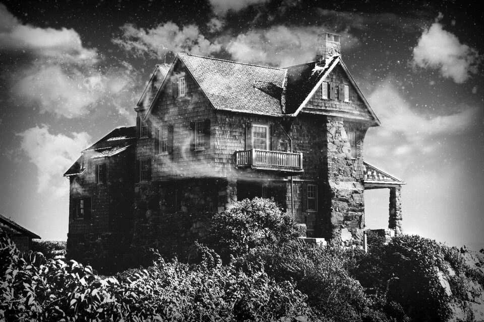 Country house building architecture