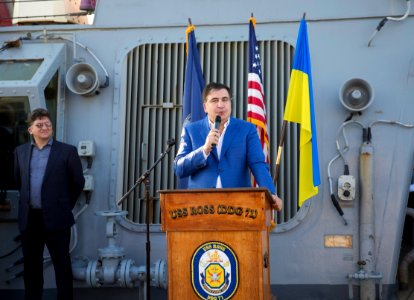 Reception with Ambassador Pyatt Aboard USS ROSS, July 24, 2016 (28299488730)